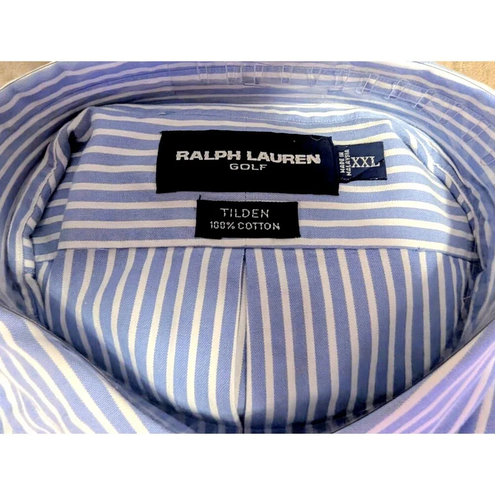 Ralph Lauren Golf Tilden Cotton Short Sleeve Shirt Men's XXL NWT